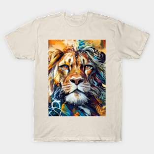 lion face T-Shirt